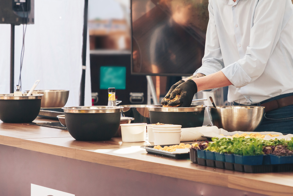 cooking demonstration