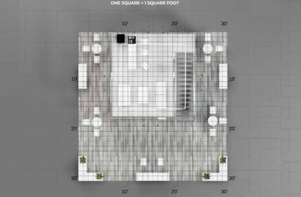 30x30 Orlando IAAPA Exhibit Rental - Image 5