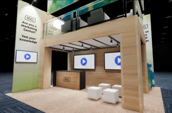 20x20 Las Vegas CES Exhibit Rental - Image 4